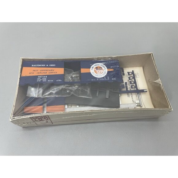 C&BT Other - Vintage C&BT Shops HO Baltimore & Ohio 40’ Boxcar Train Car Time Saver 467144